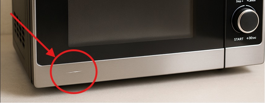 Defectos de Calidad Comunes en las Inspecciones de Microondas