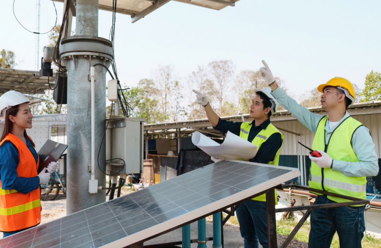 ¿Qué abarca una inspección de control de calidad de paneles solares?